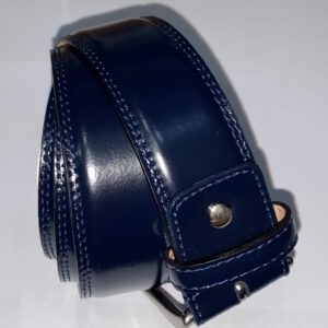 CINTURON PIEL GV 103 BAS AZUL