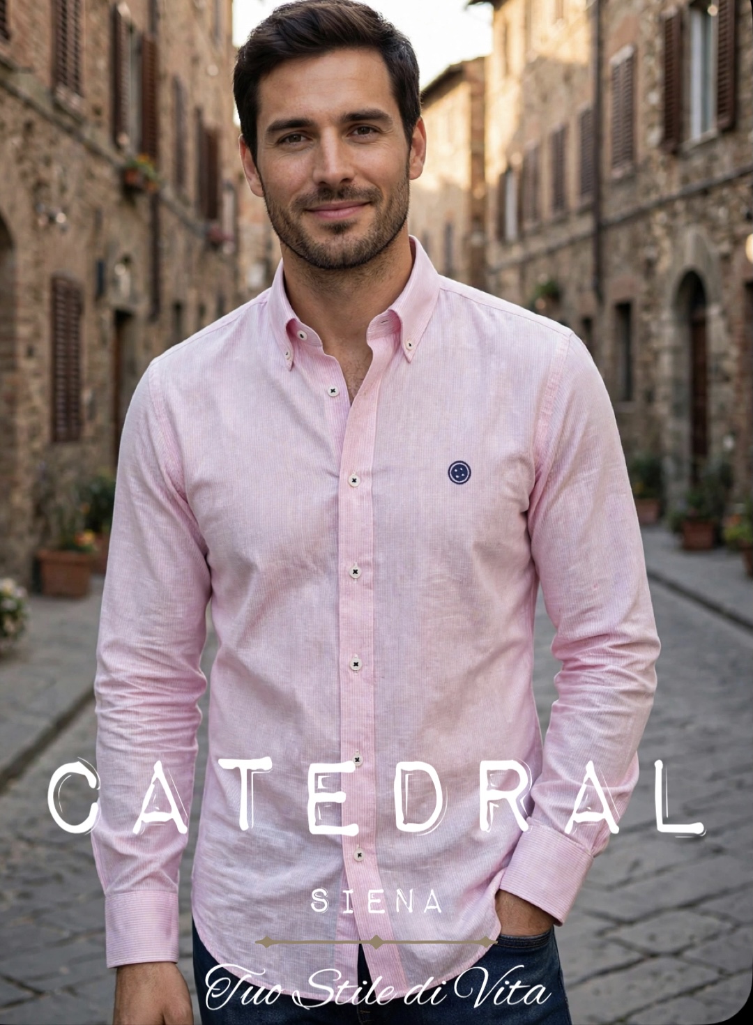 Camisa Urban Button Lino Mil Rayas 534 - Imagen 10