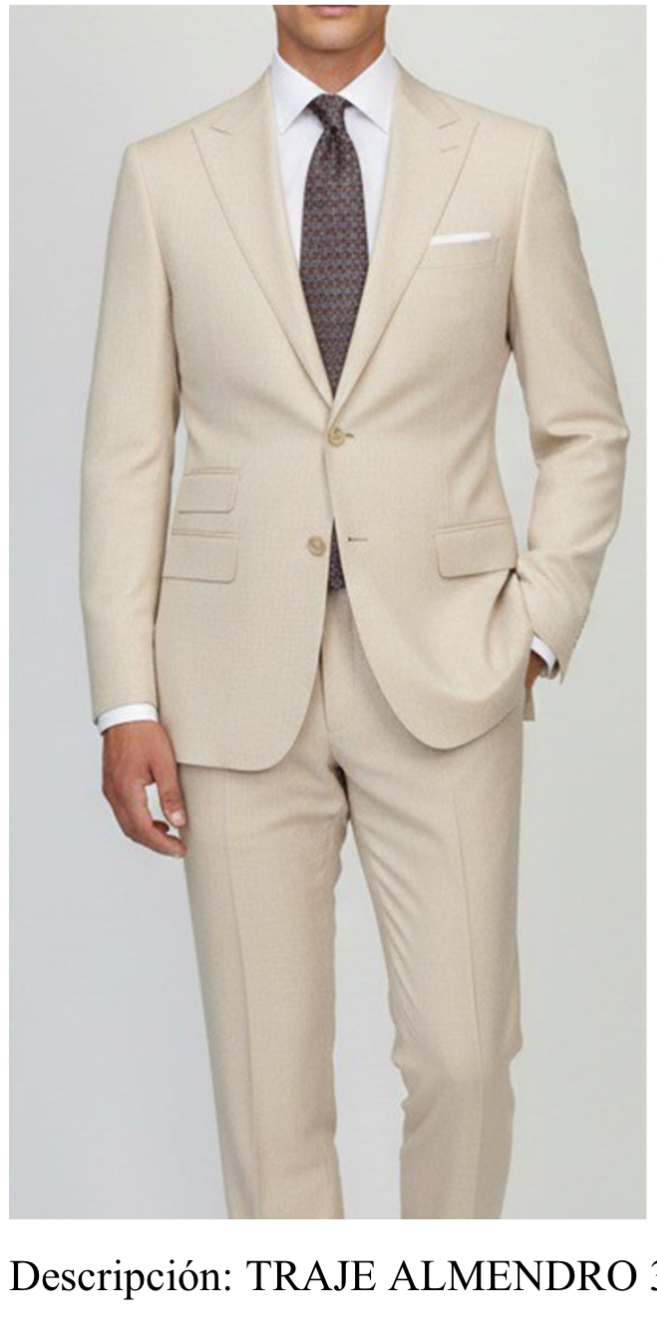 TRAJE ALMENDRO NE909 30