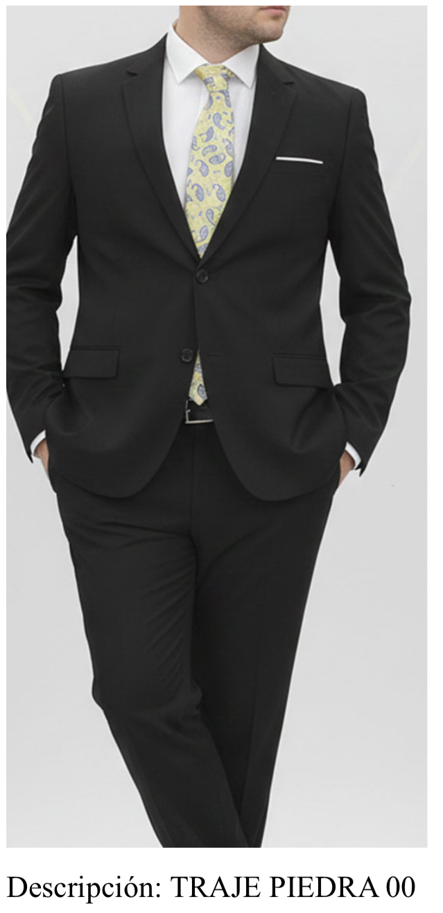 TRAJE PIEDRA NE 187 00
