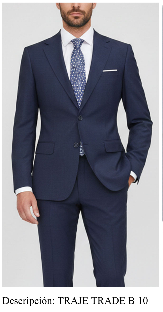 TRAJE TRADE NE923 B10