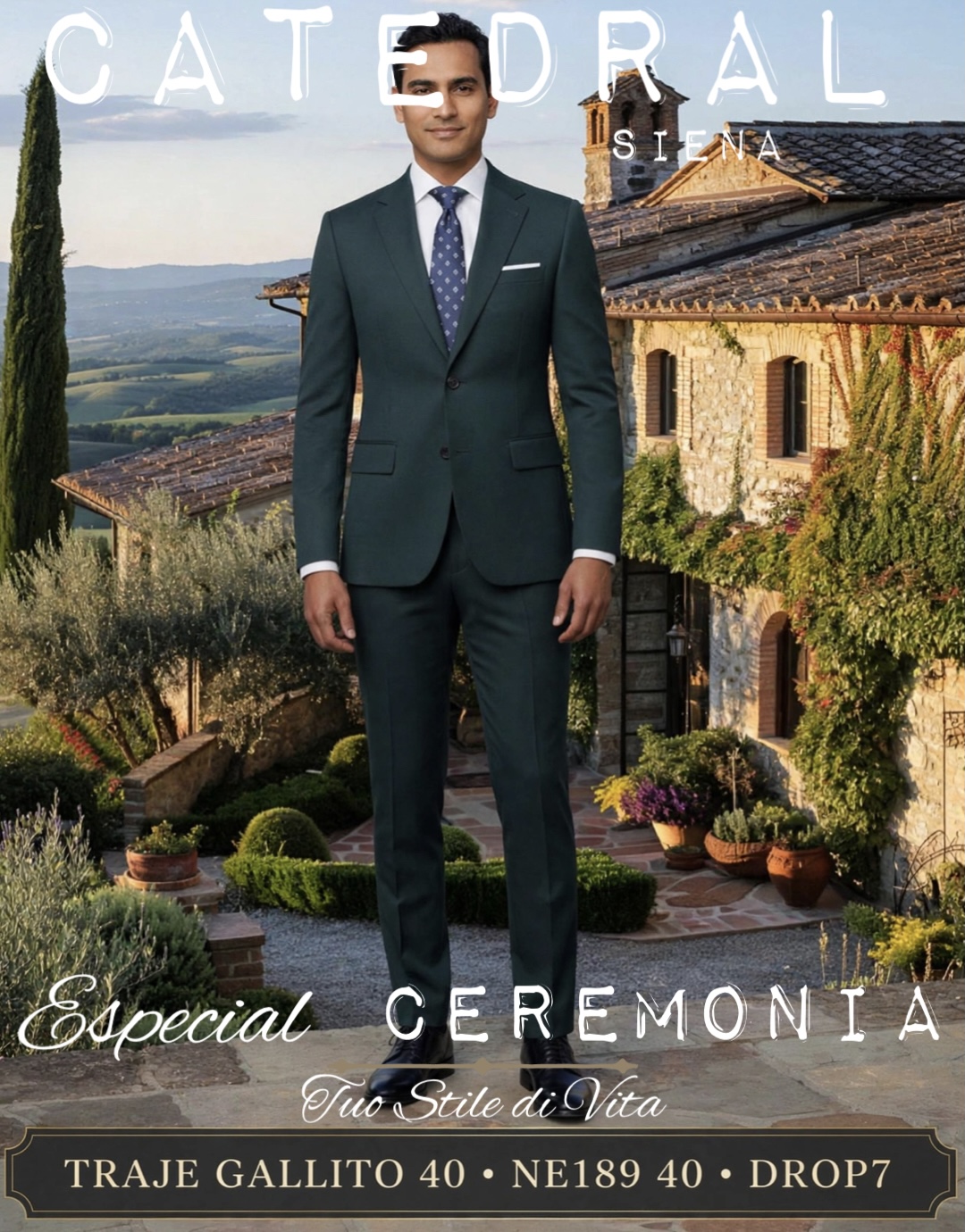 Traje Gallito NE189 40