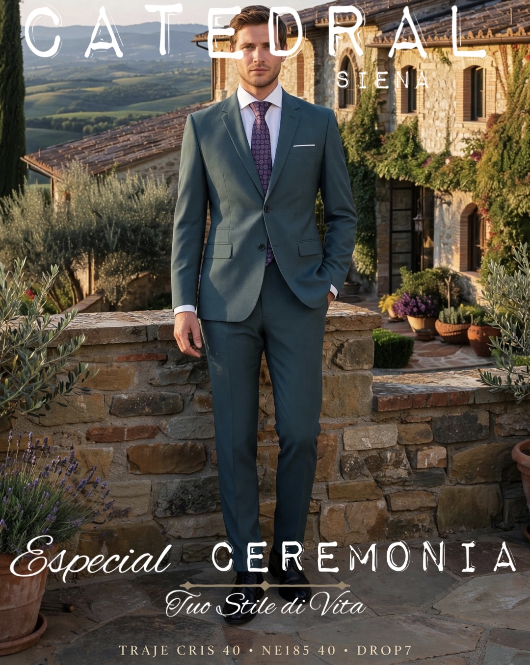 Traje Cris NE 185 40