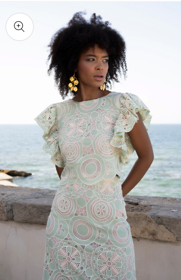 Conjunto falda Creme