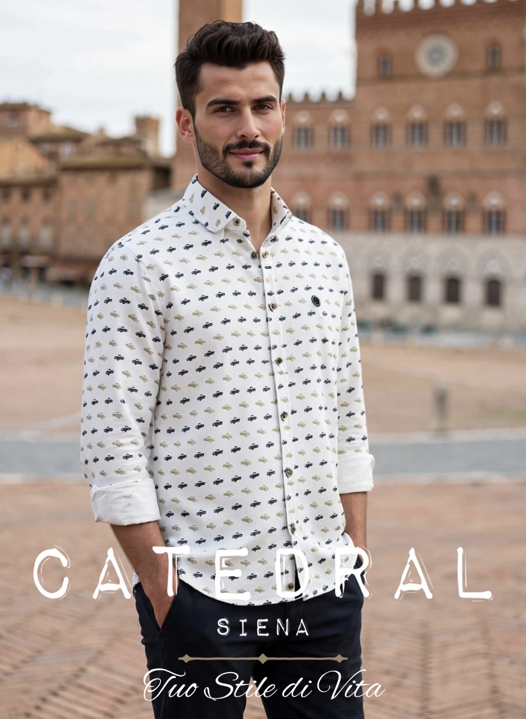 CAMISA COCHES UB MOD 609