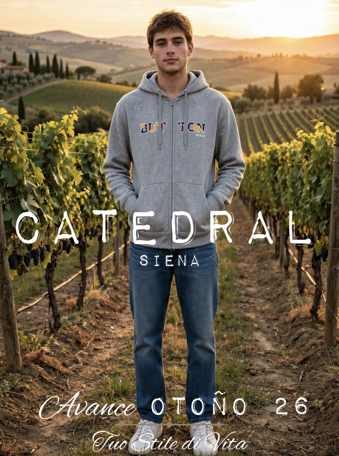 Sudadera UB Cremallera 4103 OI 26